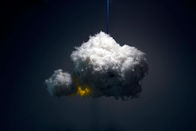 Nghệ thuật đám mây treo ánh sáng hiện đại mát trang trí cho dân cư, 3W - 6W