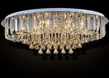 Sang trọng pha lê trần đèn Lắp, Contemporary trần độc đáo gắn Chandelier