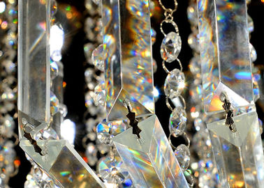 Sang trọng pha lê trần đèn Lắp, Contemporary trần độc đáo gắn Chandelier