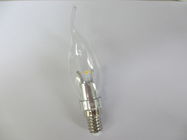 Frosted B15 Dimmable Led nến Bulb 3W, Led Chandelier Light Bulbs 85LM / W