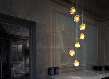 Transparent Glass treo Pendant Lights cho trang trí nội thất