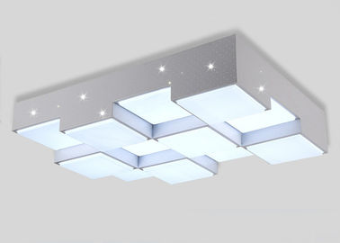 Nhà trắng Rèn Sắt Đèn trần 64W LED sắt Chandelier