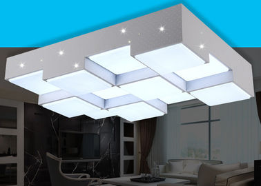 Nhà trắng Rèn Sắt Đèn trần 64W LED sắt Chandelier