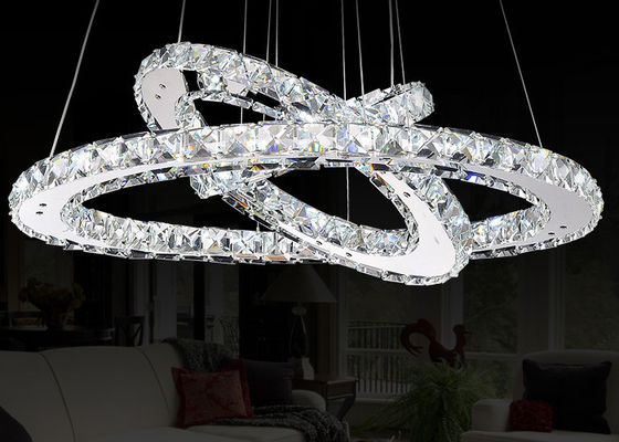 47W LED đương đại sang trọng Crystal Chandelier Đối với Trang chủ / Thương mại trang trí chiếu sáng