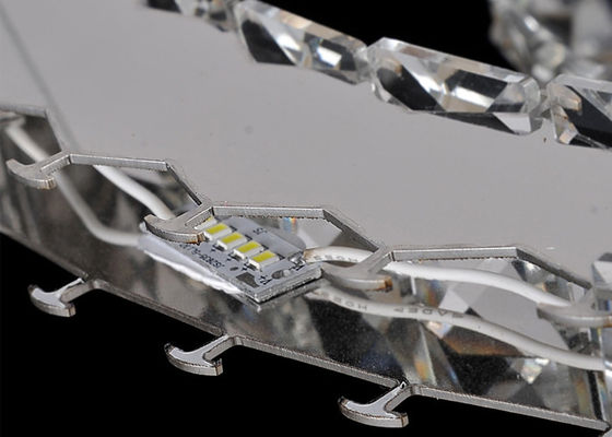 47W LED đương đại sang trọng Crystal Chandelier Đối với Trang chủ / Thương mại trang trí chiếu sáng