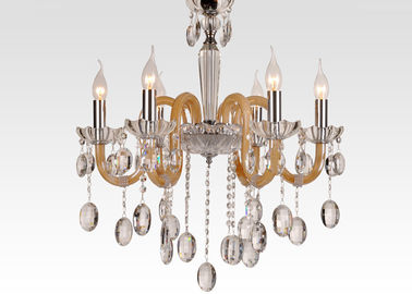 Luxury Trong nhà hiện đại Crystal Chandelier / Art Deco Chandelier cho Băng Restaurant