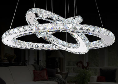 27W Led K9 hiện đại sang trọng Crystal Chandelier Đối với Khách sạn / Phòng khách