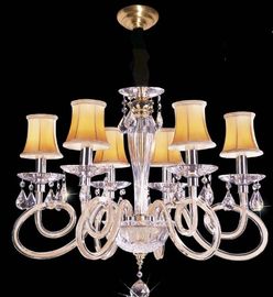 Truyền thống sang trọng Crystal Chandelier Ánh sáng đạc CE / RoHS / FCC