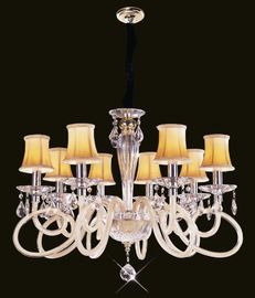 Truyền thống sang trọng Crystal Chandelier Ánh sáng đạc CE / RoHS / FCC