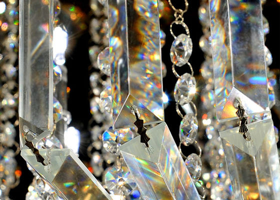 Sang trọng pha lê trần đèn Lắp, Contemporary trần độc đáo gắn Chandelier