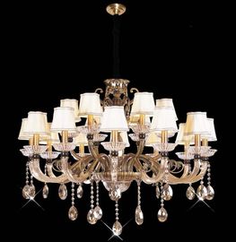 30 vũ khí lớn hiện đại Crystal Chandelier chiếu sáng Không Dizzy Đối với khách sạn / hành lang