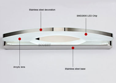 Phòng tắm Acrylic Vanity gương LED Lights Lịch thi đấu dài 70cm 15W