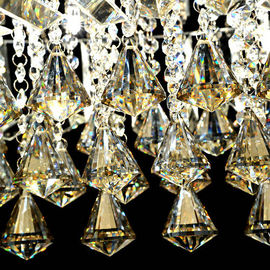 Chiếu sáng trang trí Crystal Glass ánh sáng trần, Phòng ngủ / Đèn chùm Hành lang / Foyer trong nhà