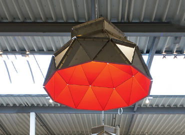 Lớn trần công nghiệp nhẹ, Pendant Lamp Big Đối chiếu sáng thương mại