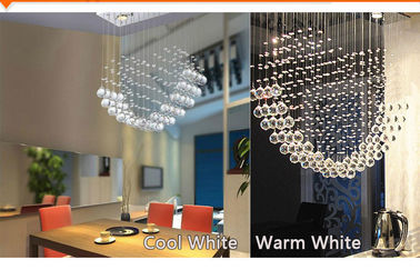 Phòng ăn Pendant Crystal Light, 3pcs * 3W Chandelier Lights