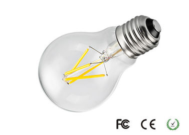 E26 4W A60 3000K Old Style Filament Light Bulbs Dimmable 60 * 108mm