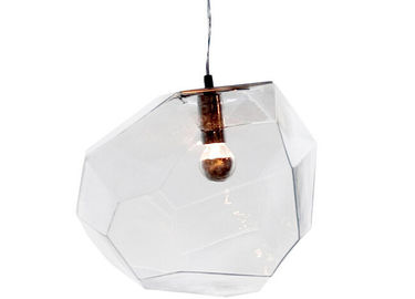 Transparent treo hiện đại ánh sáng Glass Pendant Lamp Đối với Nhà hàng / Bar trang trí