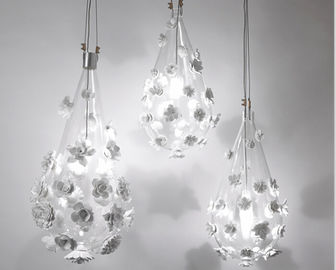 Chiếu sáng hiện đại Đèn Glass Và Pendant đèn gốm hoa Đối với cửa hàng trang trí