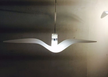 Đáng yêu Nightbirds treo chiếu sáng Pure White Acrylic LED chiếu sáng Chim Shape