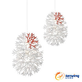 Thủ Coral Pendant chiếu sáng đèn treo hiện đại phổ biến cho các dự án khách sạn