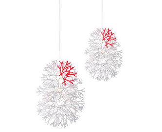 Thủ Coral Pendant chiếu sáng đèn treo hiện đại phổ biến cho các dự án khách sạn