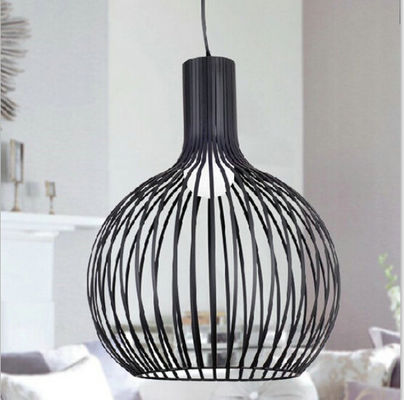 Trung Quốc truyền thống Phong cách treo hiện đại ánh sáng sắt Lantern Shaped Pendant Lamp cho trang trí nội thất