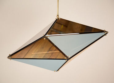 Kim cương Shape Glass Modern Đình Ánh sáng được ưa thích Đối với Thanh Nhà hàng khách sạn