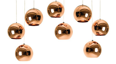 Contemporary treo hiện đại ánh sáng đồng Pendant nhẹ Tom Dixon