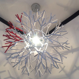 Acrylic hiện đại Đình Ánh sáng Coral Lamp Shade treo đẹp cho phòng ăn
