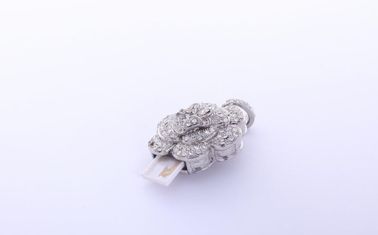 Dễ thương bạc hoa Pendant Jewelry USB Flash Drive 2.0 4GB 8GB 16GB