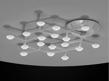 17 đèn LED Net mối Đèn treo trần với ấm LED trắng