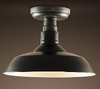 Đen Home Loft Vintage Đèn trần Đèn trần E27 nhôm