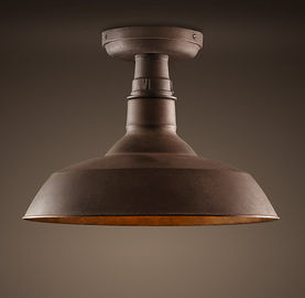 Đen Home Loft Vintage Đèn trần Đèn trần E27 nhôm