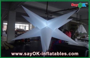 Tùy chỉnh trang trí sự kiện bên inflatable treo dẫn ánh sáng sao