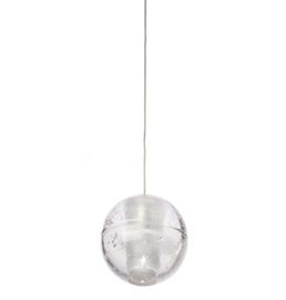 Rõ ràng Crystal Glass bóng Led Chandelier đèn Transparent Bị treo Pendant