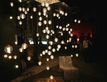 Rõ ràng Led Lights Chandelier