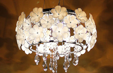 Tranh hoàn thiện K9 Crystal Chandelier nhẹ Đối với phòng ăn