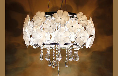 Tranh hoàn thiện K9 Crystal Chandelier nhẹ Đối với phòng ăn