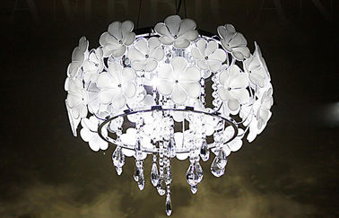 Tranh hoàn thiện K9 Crystal Chandelier nhẹ Đối với phòng ăn