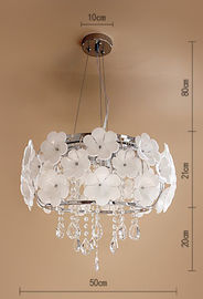 Tranh hoàn thiện K9 Crystal Chandelier nhẹ Đối với phòng ăn