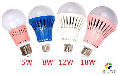 Nhà 4000K Pure White LED Bulbs Globe 2835SMD 16 Pcs 60mm Với Một nửa bóng Shape