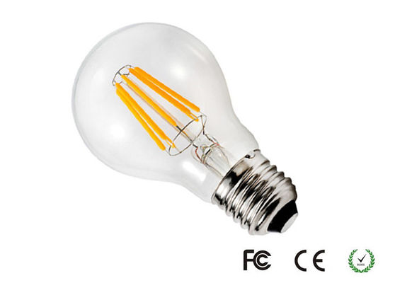 630lm 6W Dimmable LED Filament Bulb Globe định hình Led Light Bulbs Đối với phòng ngủ
