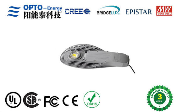 Đường COB ngoài trời Led Street Light 50W Với MeanWell Led Driver với nhôm và ủ Glass