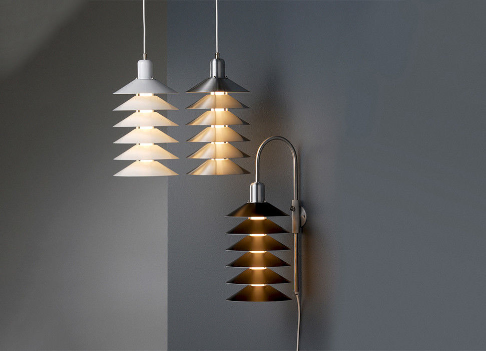 White Metal Treo Pendant Lights 60W cho chủ trang trí CE UL RoHS