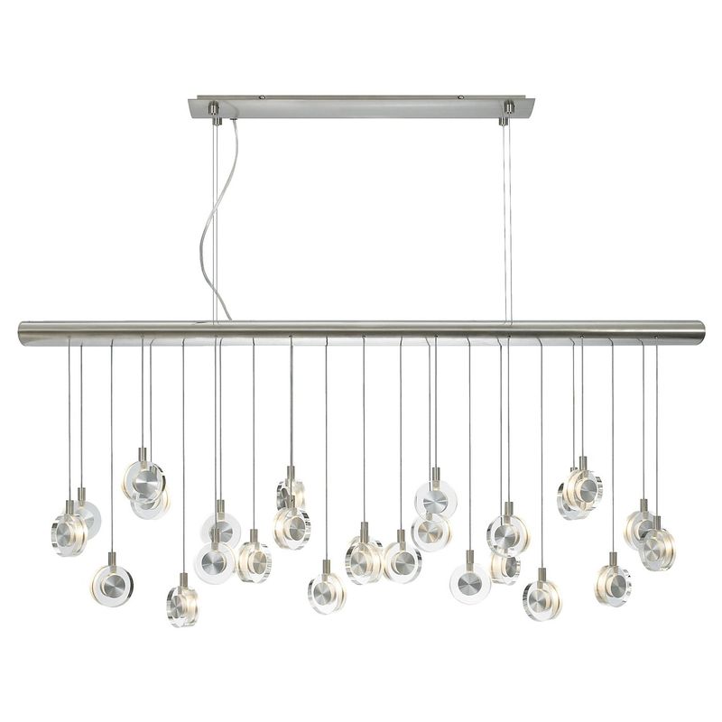 Đa Pendants tuyến tính LED G4 1.5W đương đại Pendant chiếu sáng cho nhà bếp