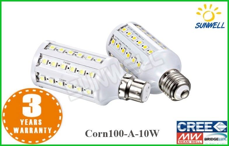 Showcase dẫn ngô ánh sáng bóng đèn B22 E27 10W của dự án chiếu sáng nhà 360 ° rạng rỡ
