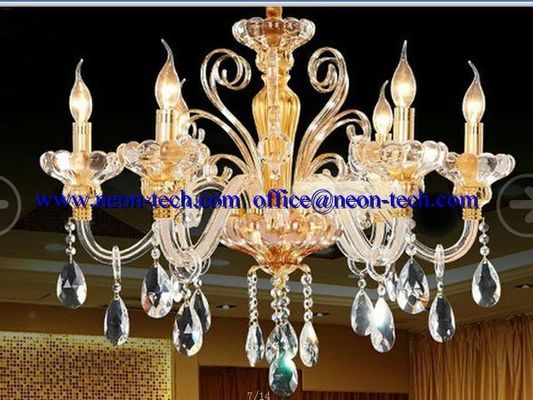 Tùy chỉnh sang trọng tinh thể đèn LED dây chuyền khách sạn, LED tùy chỉnh đèn Đèn